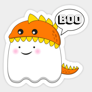 ﻿﻿Cute Ghost Boo Sticker